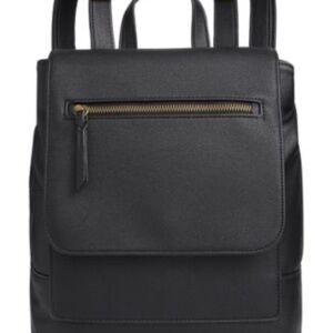 Style & Co. Black Backpack with Gold Accent